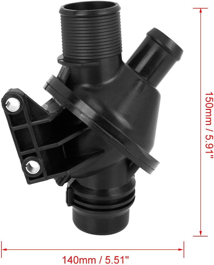 Car Engine Coolant Thermostat Housing Assembly Pack of 2 P468