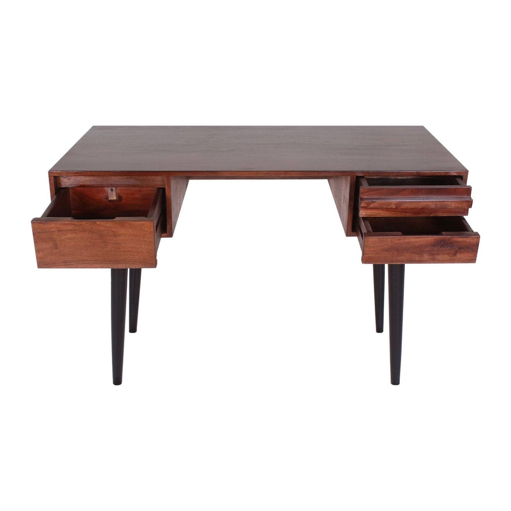 3 Drawer Mango Wood Desk K9332