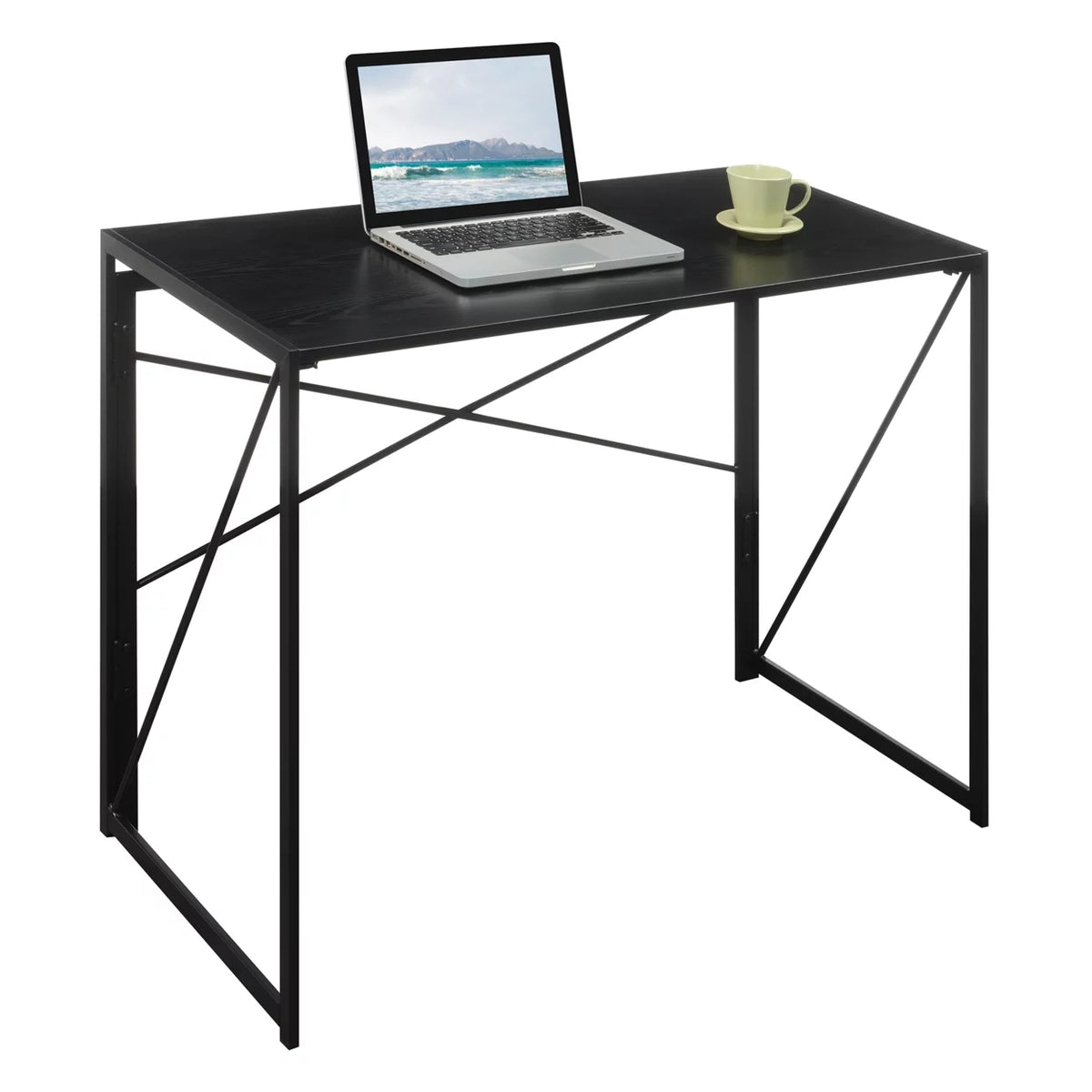 Black Folding Desk X28910