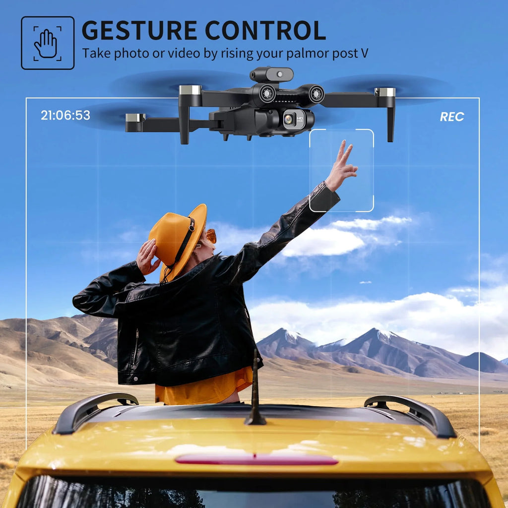 4K Camera Drone with Brushless Motor and Carrying Case G142
