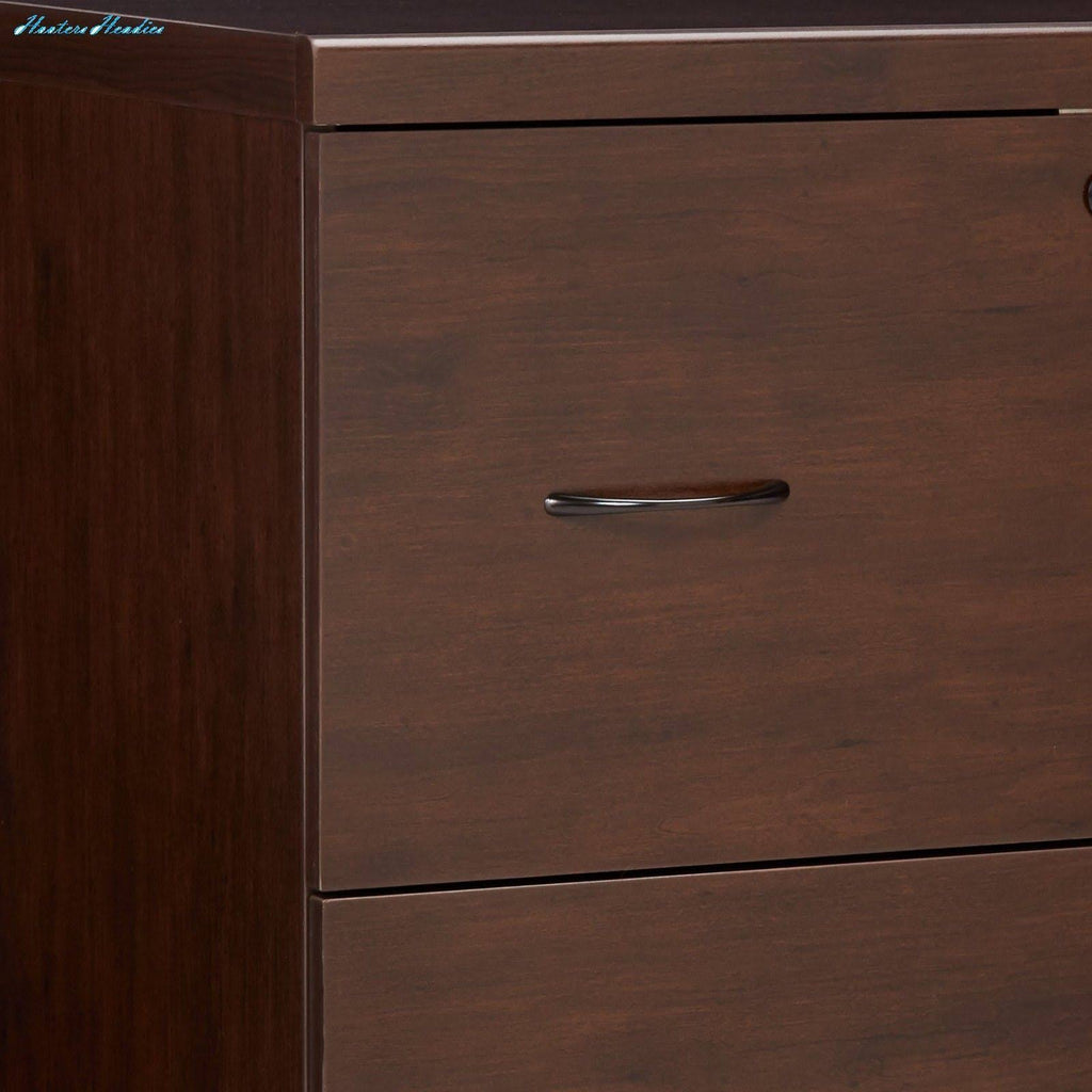 Espresso 2 Drawer Lateral Filing Cabinet B94670