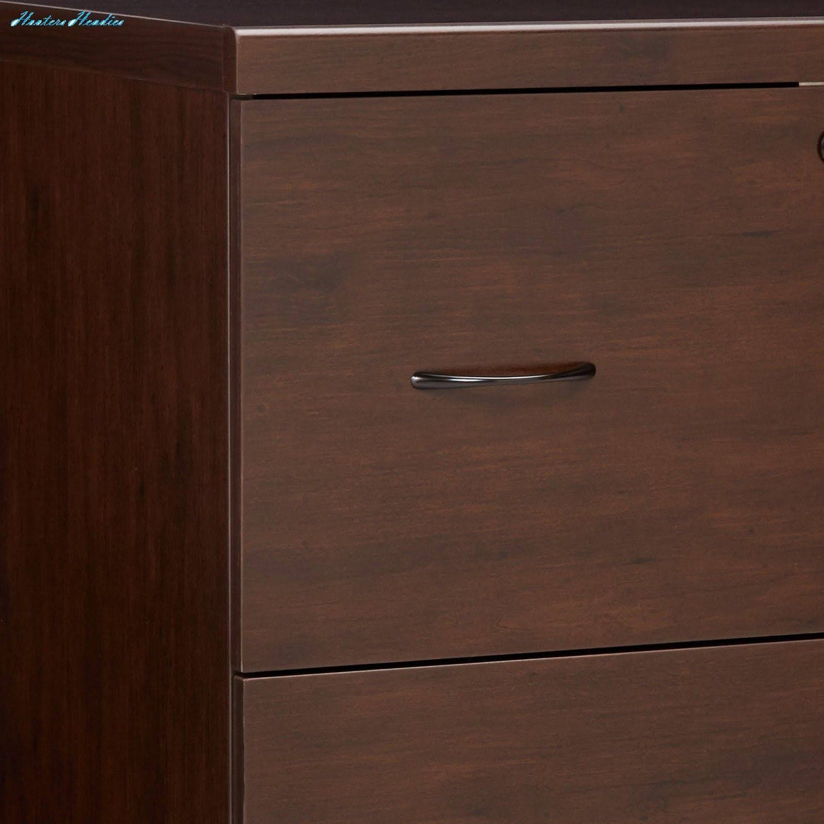 Espresso 2 Drawer Lateral Filing Cabinet B94670