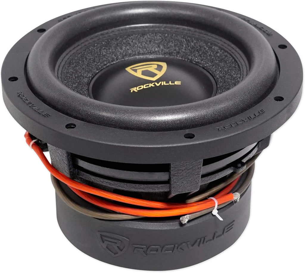 10 6400 Watt Car Subwoofers + Vented Sub Box Enclosure C9715