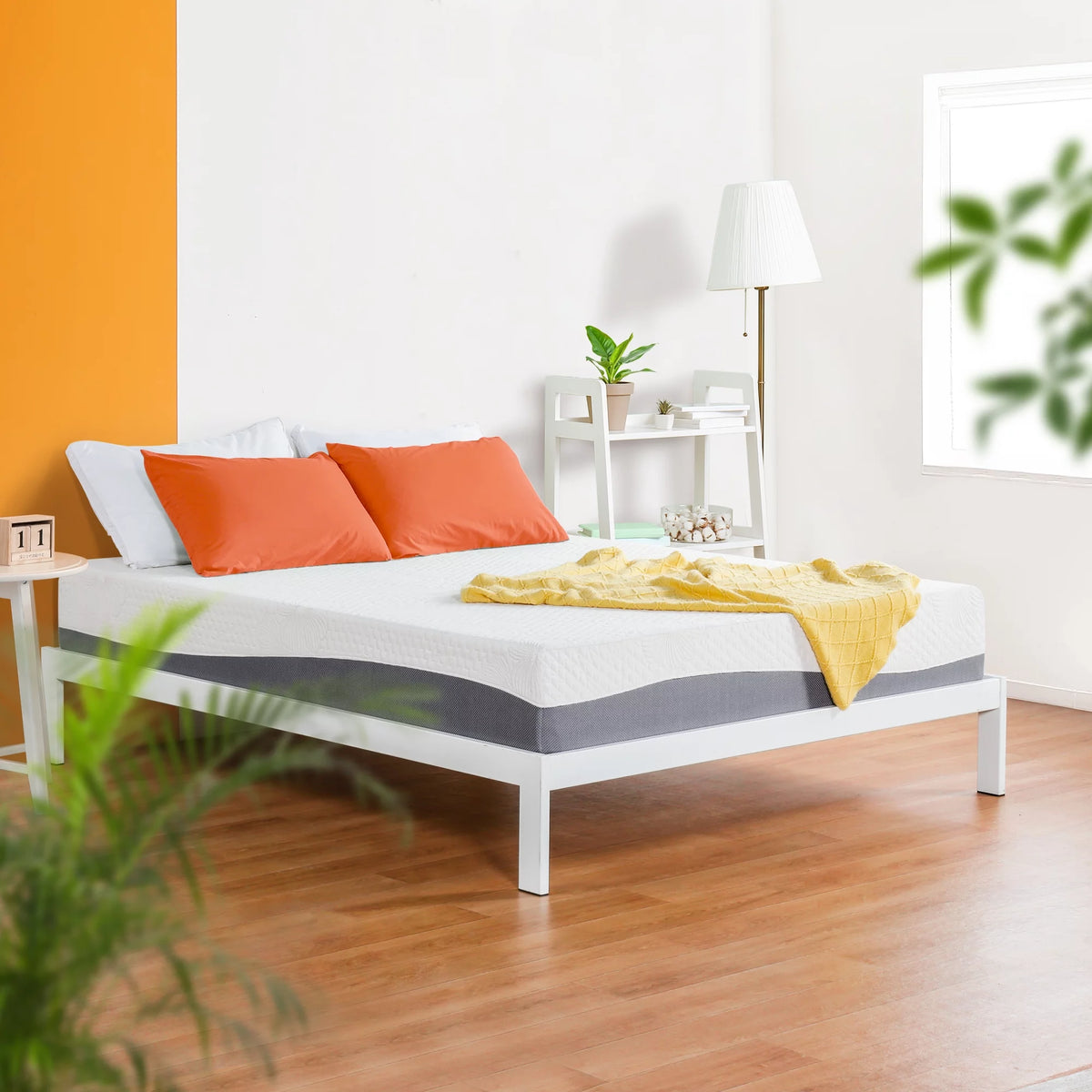 10 Inch Gel Memory Foam Mattress Medium Firm Full Size B8134