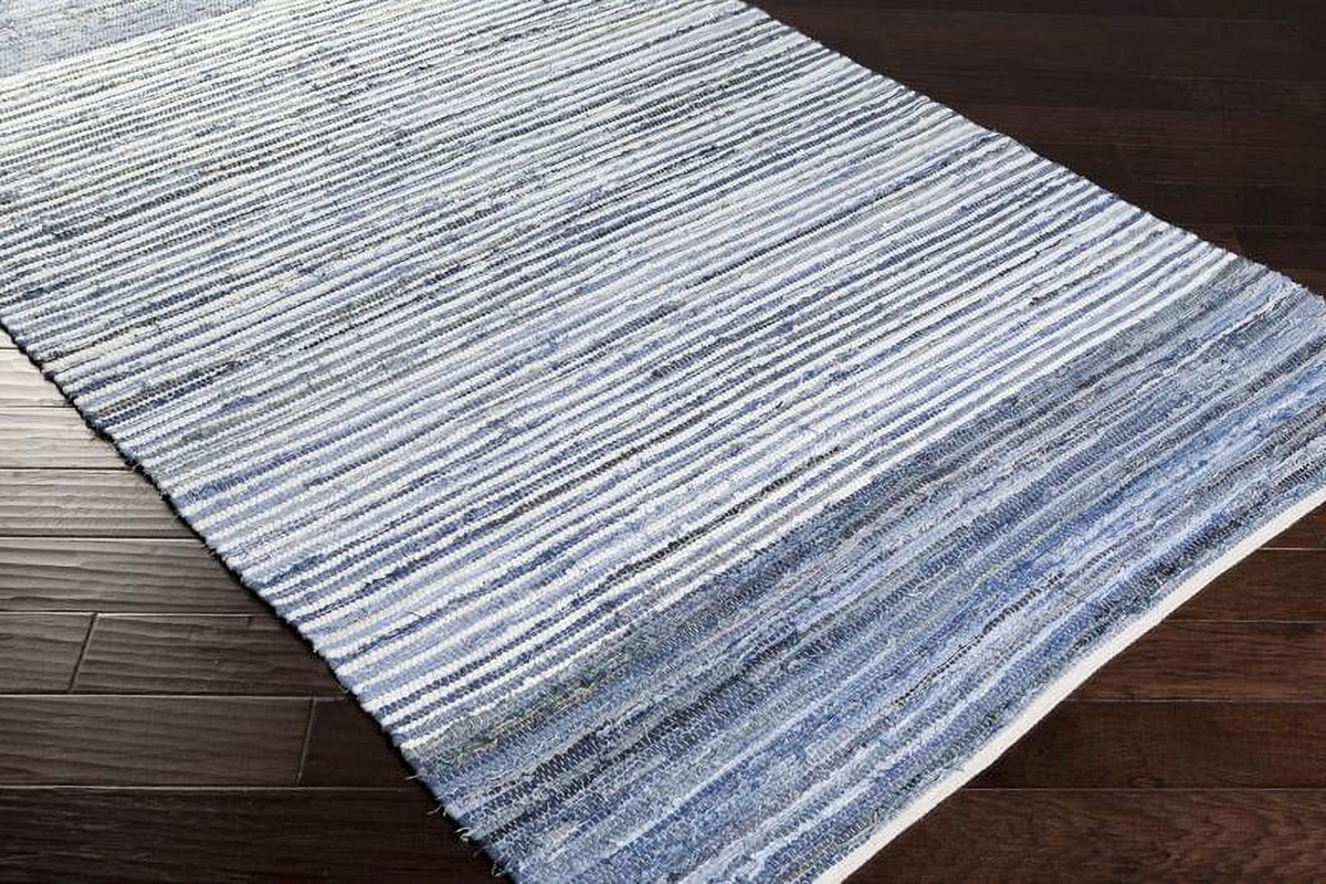 Bright Blue 10x14 Area Rug E988872