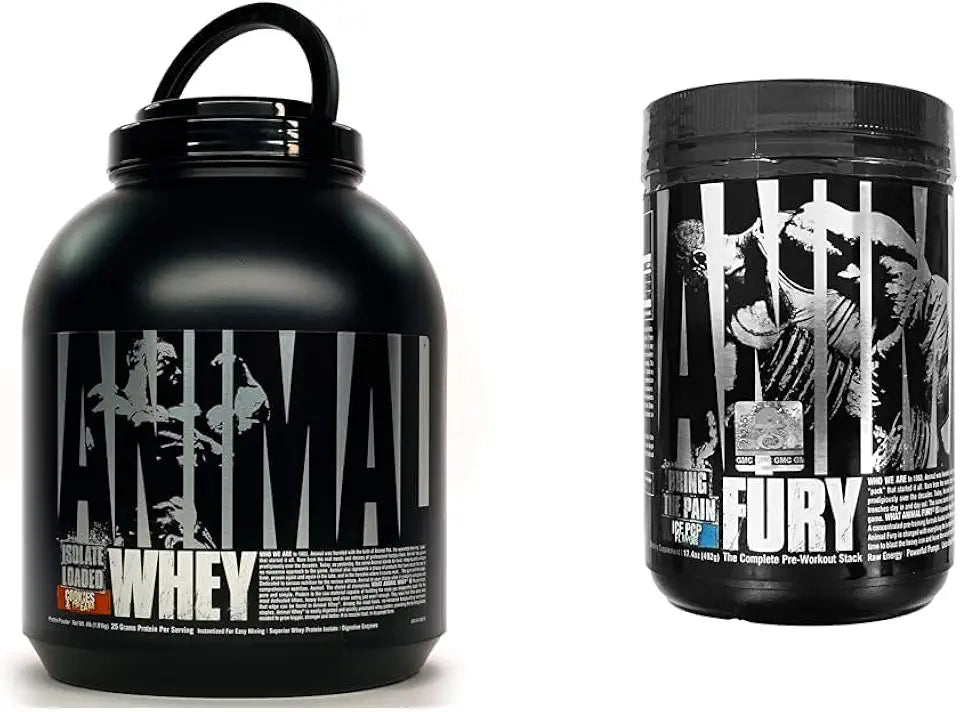Whey Isolate Protein Powder and Pre Workout Powder F359174