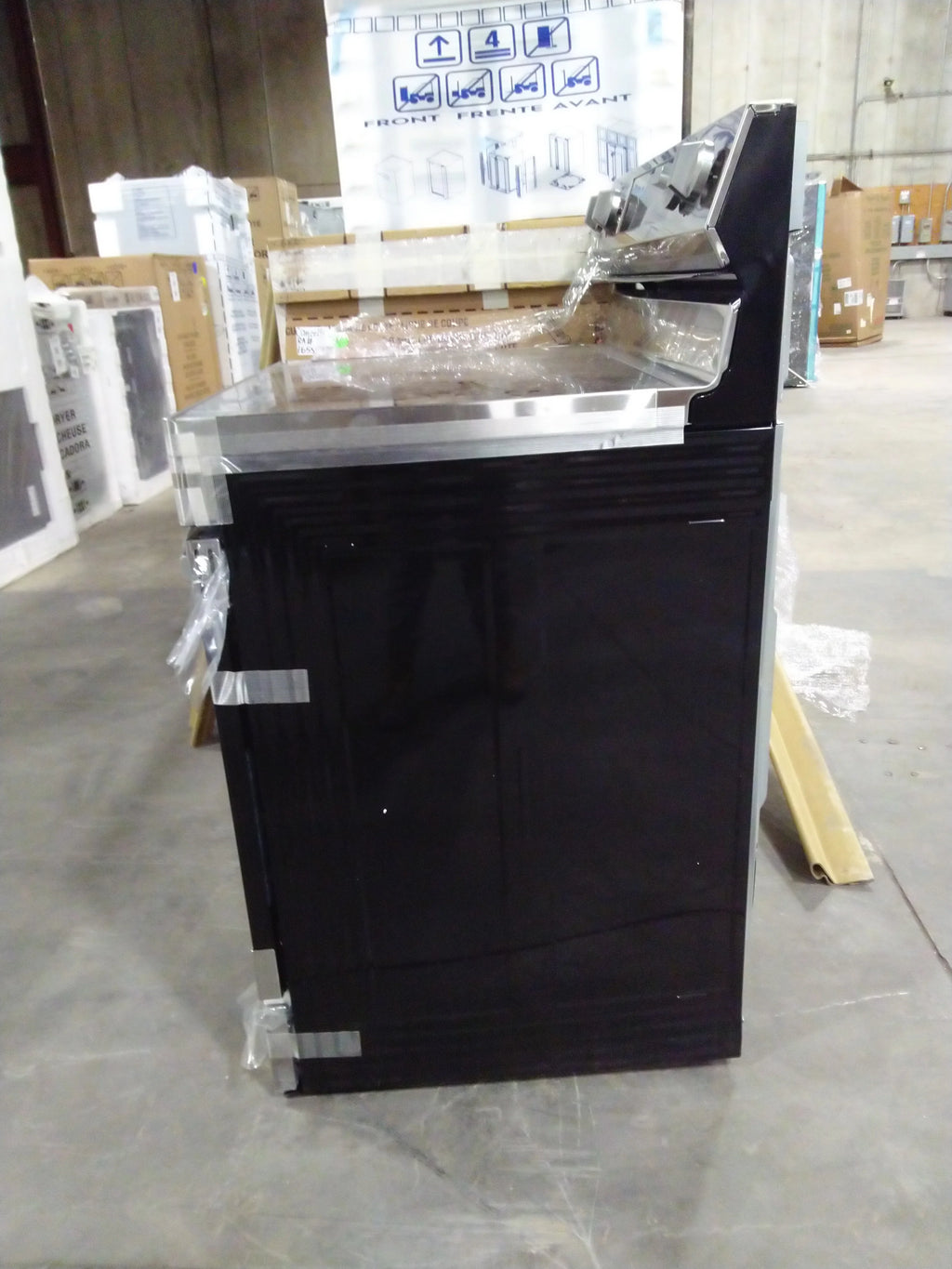 30 In. 6.3 Cu. Ft. Stainless Steel Electric Range T159