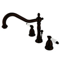 8x22 Widespread Bathroom Faucet Oil Rubbed Bronze C967