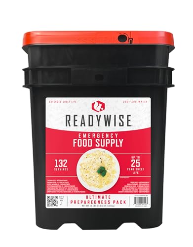 Emergency Food Supply 132 Servings Freeze-Dried O9999