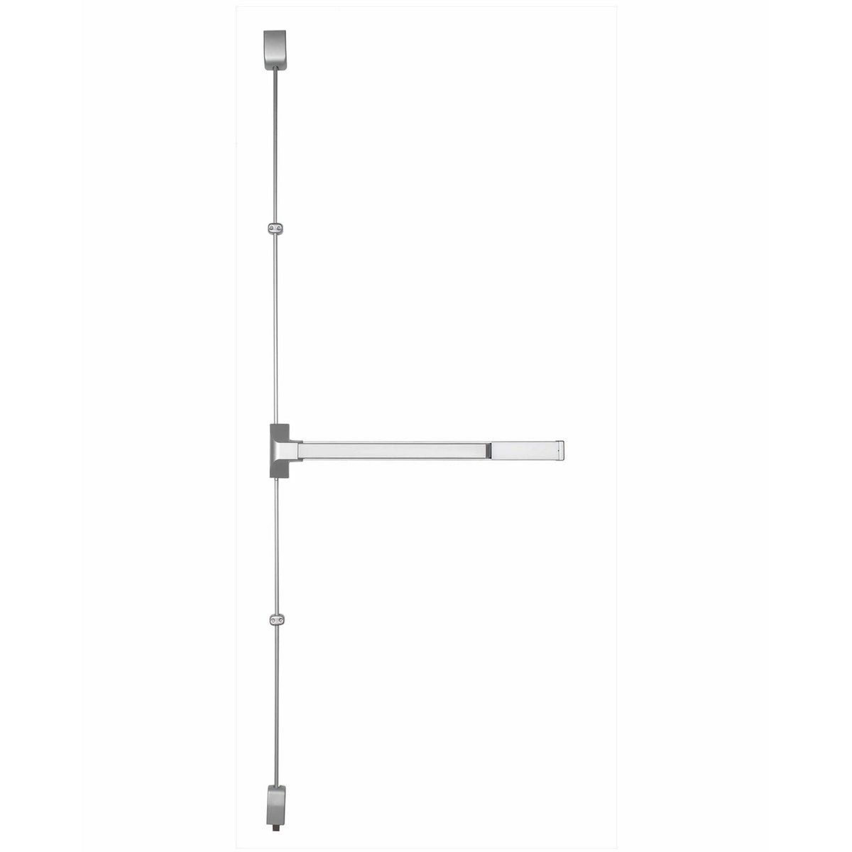 48 inch Silver Finish Vertical Rod Exit Device U984