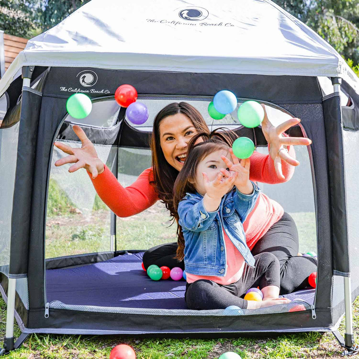Pop-Up Kids Playpen Tent Midnight Black Z58178
