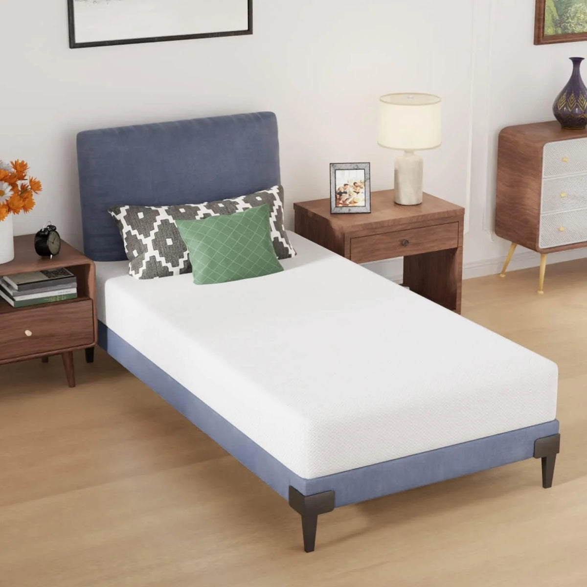 Twin Size Medium Firm Foam Mattress O9889