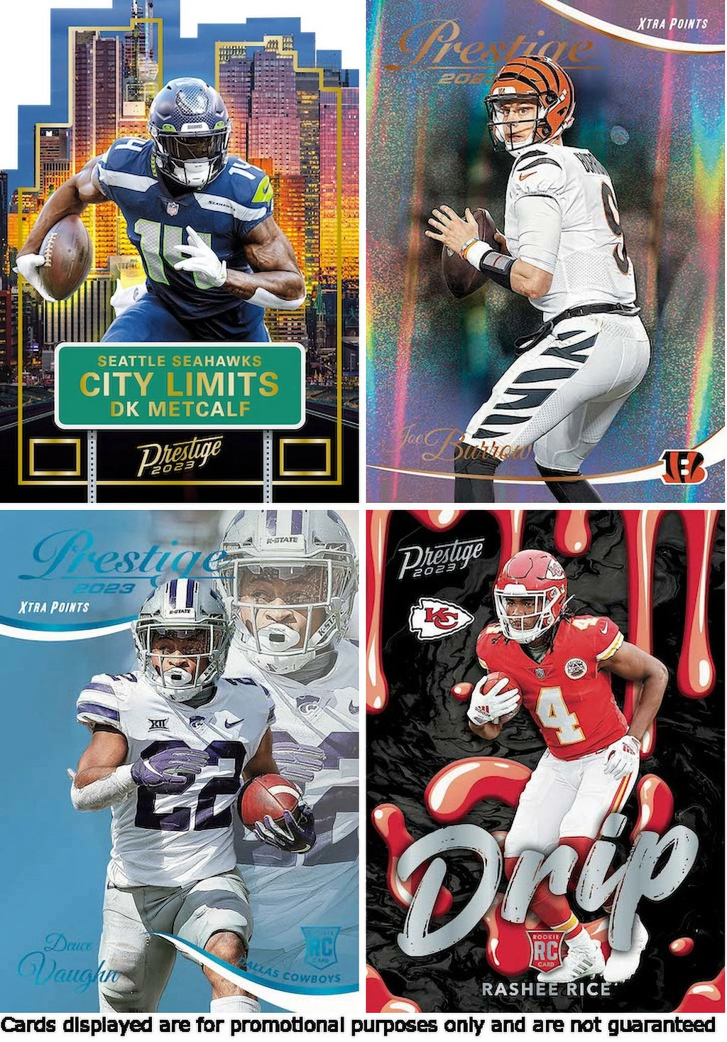 NFL Football Trading Cards Mega Box H9106
