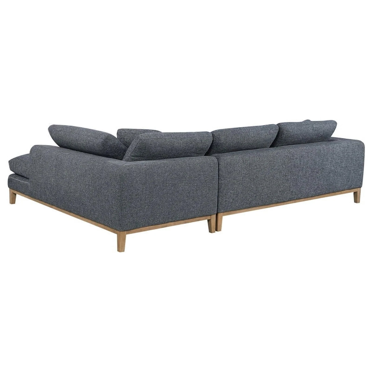 Gray Fabric Upholstered Modular Sectional G428