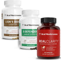 60ct Lions Mane 120ct 5 Defenders 90ct Capsules Bundle N89084