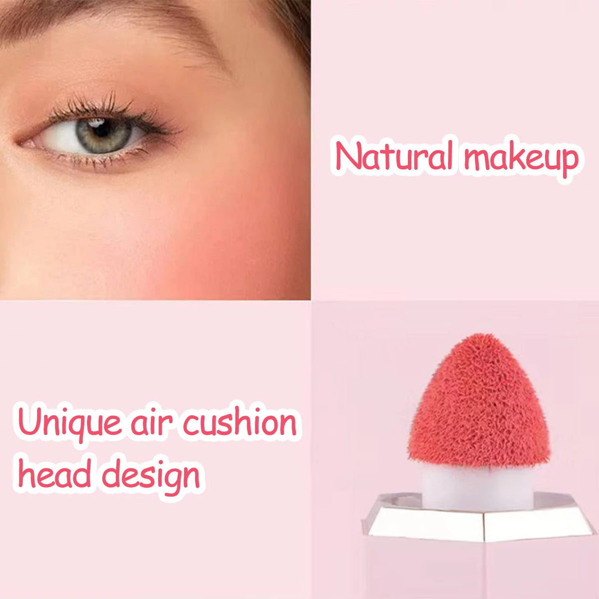 Cream Liquid Blush with Cushion Applicator U97482
