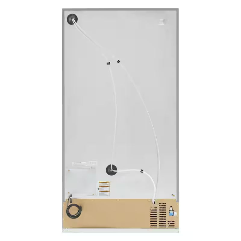 21 cu. ft. Side by Side Refrigerator Stainless Steel Counter Depth Q125422