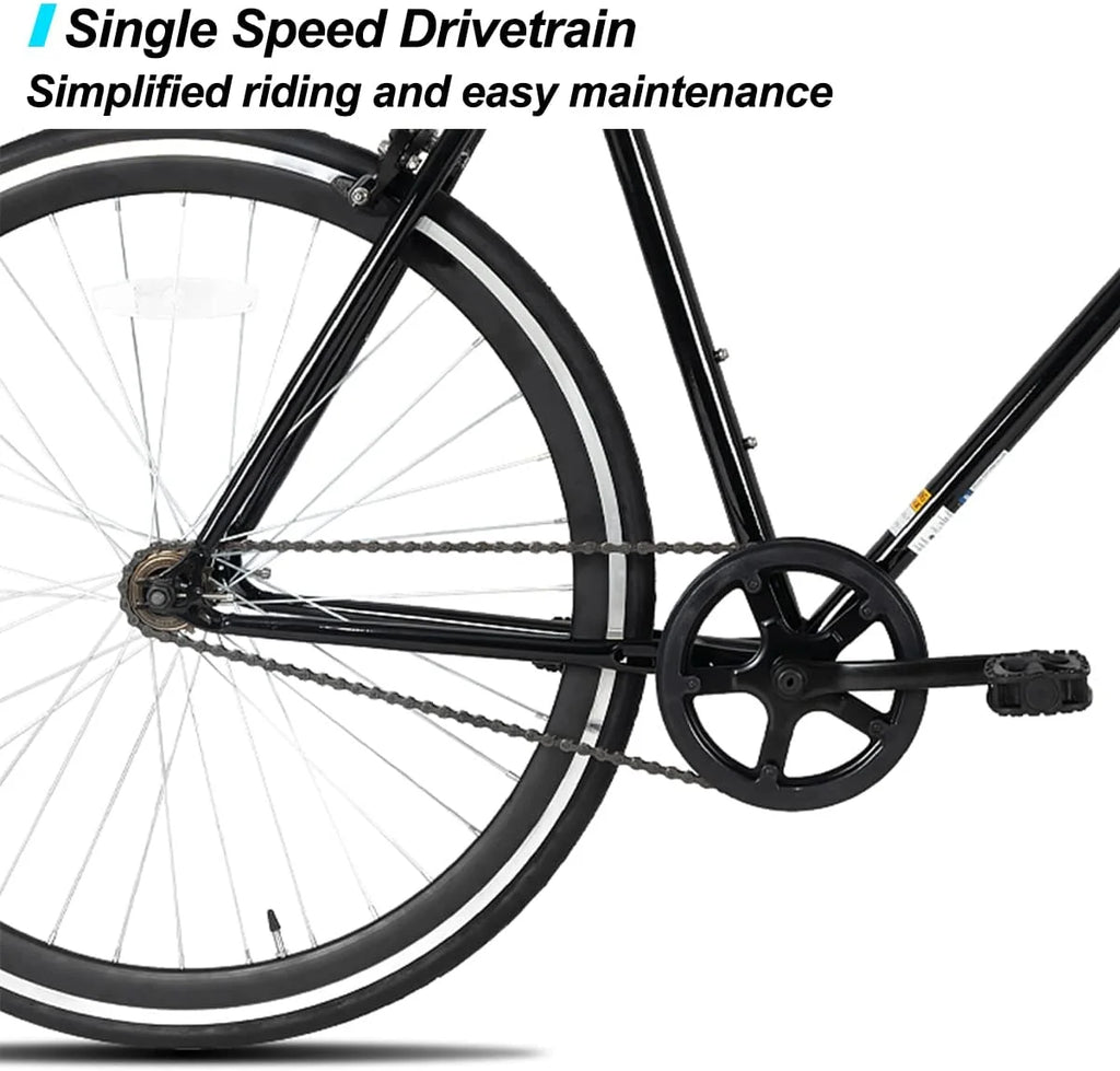 Single Speed Fixed Gear Bike with 700C Wheels I608599