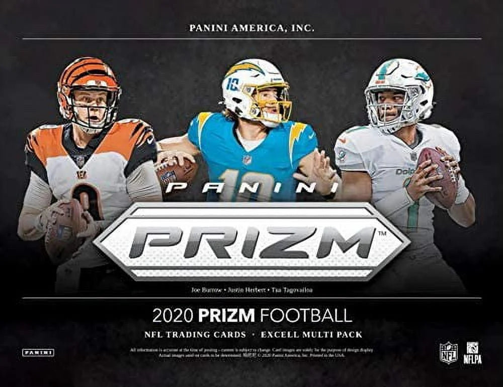 2020 Prizm Football Trading Card Cello Box 12 Packs O34661