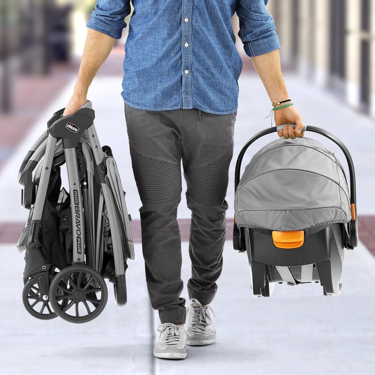 Stroller with Infant Car Seat M412