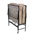 39 in. Rollaway Bed with Twin Poly Fiber Mattress K2023