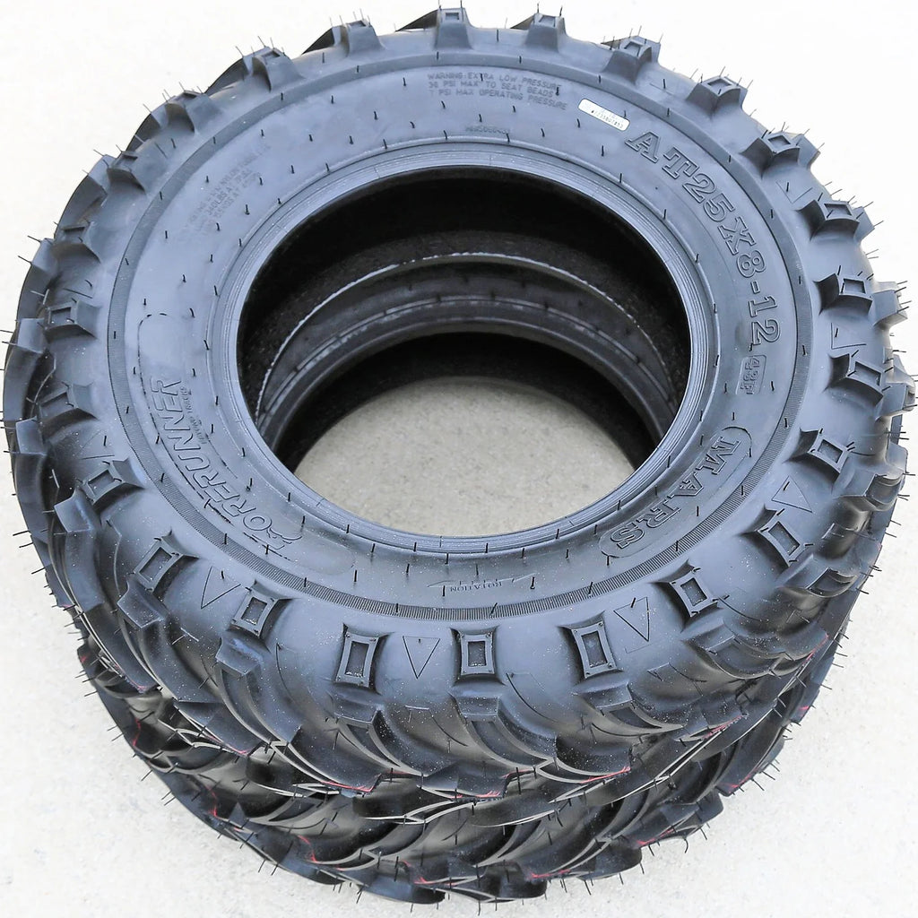 25x10-12 6 Ply Mud ATV UTV Tires L4001