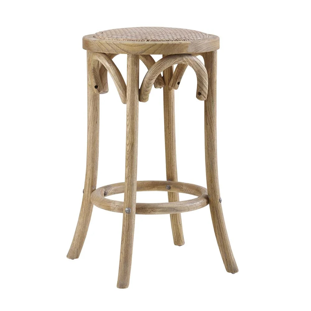 Brown Wood Counter Stool P568932
