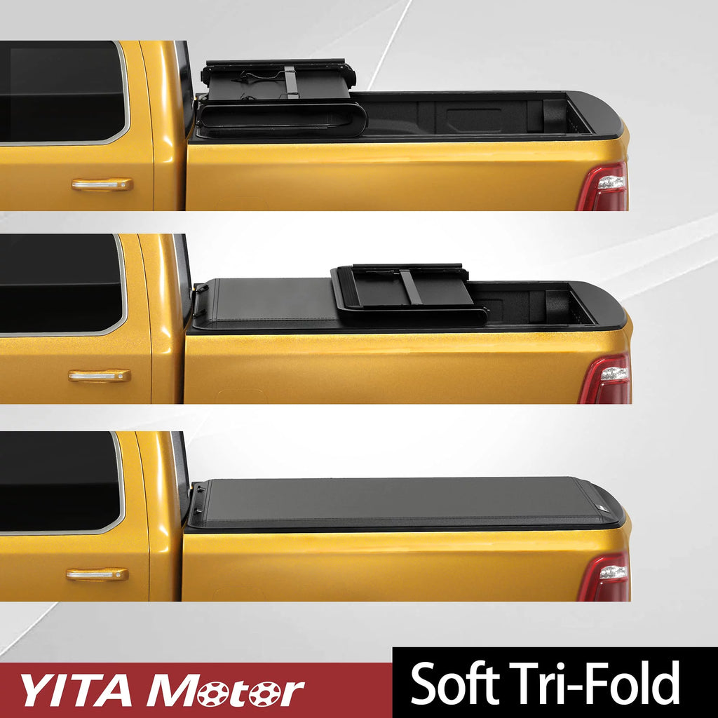 Soft Tri-fold Truck Tonneau Cover 5.8 ft Bed L2965