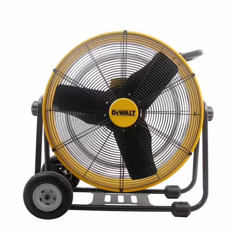 Heavy-Duty Drum Fan with Power Cord and Speed Control I874250