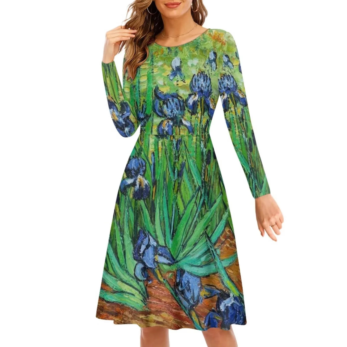 Women Casual Elegant Swing Dress A282823