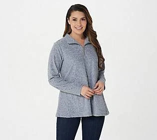 Half-Zip Knit Top U21908