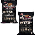 All Natural Hardwood Oak BBQ Smoker Pellets, 20 lbs (2 Pack) F20518
