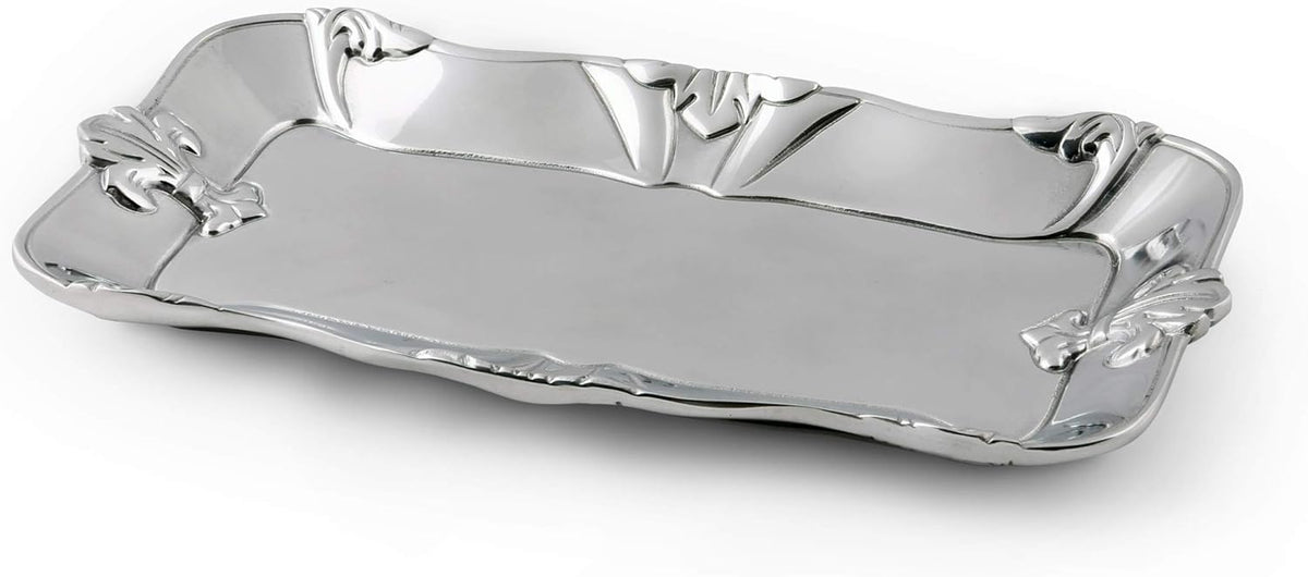 Aluminum Fleur-De-Lis Pattern 6 inch x 12 inch V7663