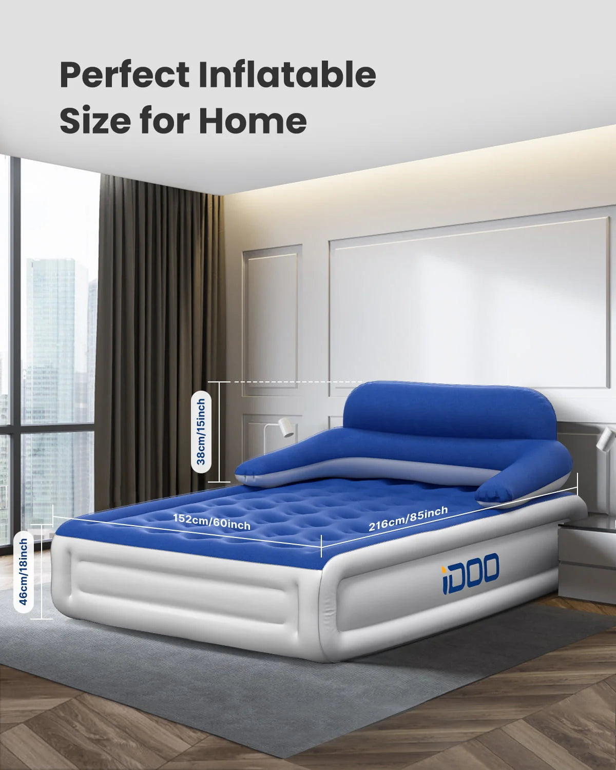 Queen Air Mattress with Built-in Pump R662703
