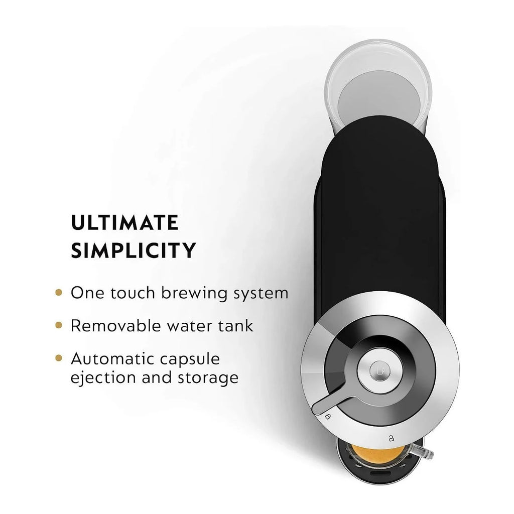 Compact Coffee and Espresso Machine with Milk Frother X33689