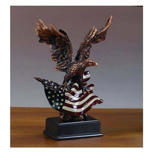 Eagle with American Flag B949126