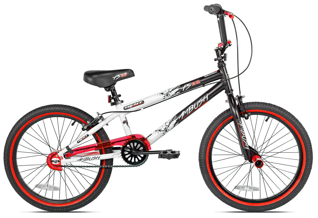 20 In. Black and White BMX Bike J109216