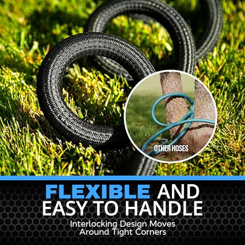 100 Ft Stainless Steel Heavy Duty Garden Hose O746626