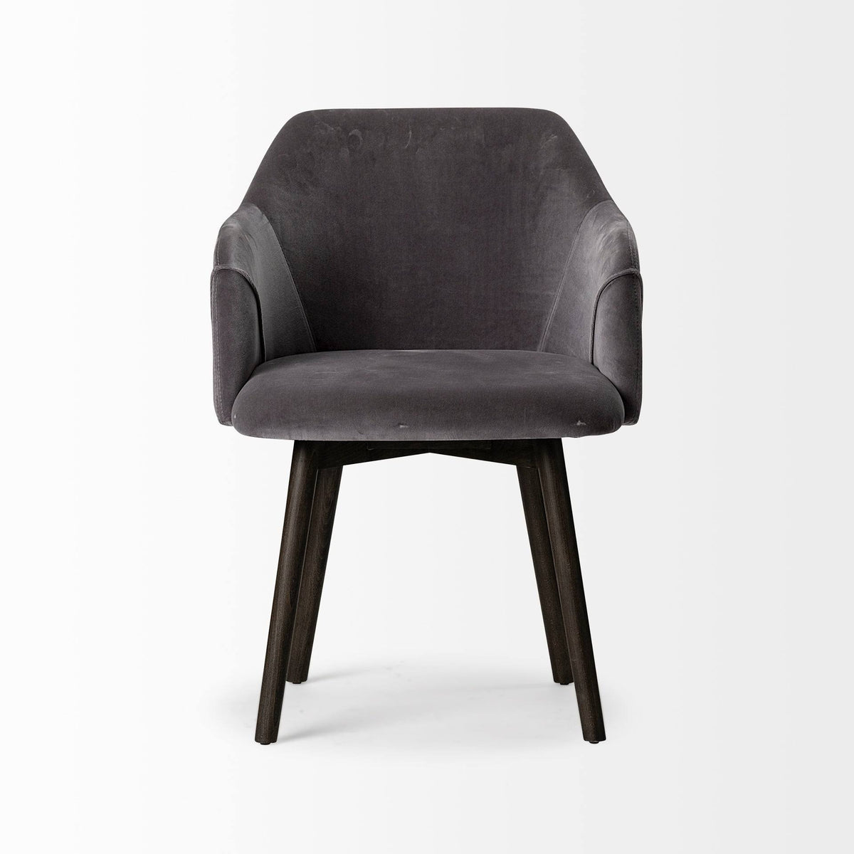 Grey Velvet Dining Chair G45284