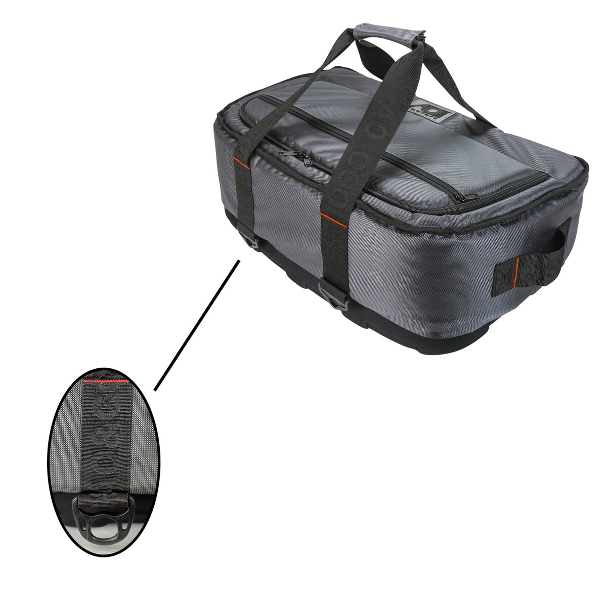 Charcoal Grey 38 Pack Cooler I1473