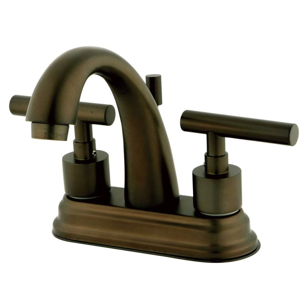 Centerset Lavatory Faucet with Pop-Up, Satin Nickel M587765