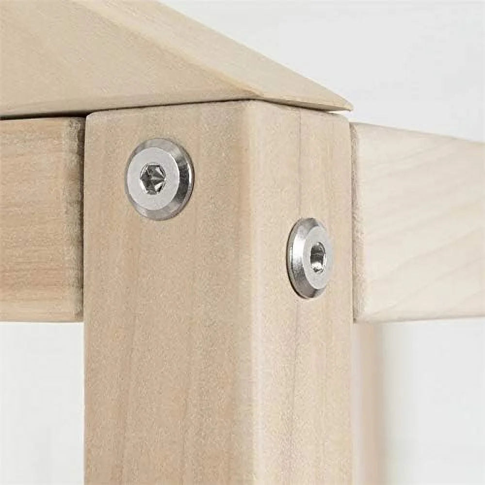 Solid Wood Canopy Platform Bed Frame D3768