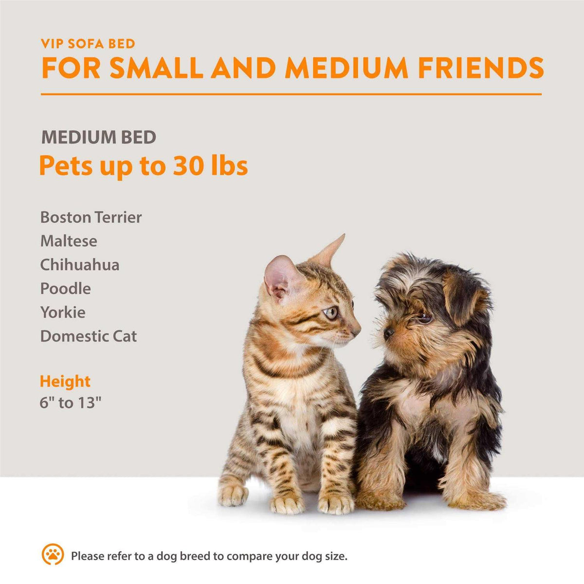 Microsuede Oak Pet Couch B11215