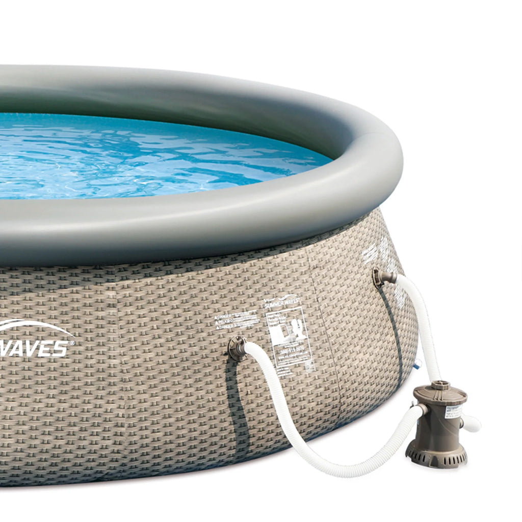 Inflatable Above Ground Swimming Pool with Pump Z377