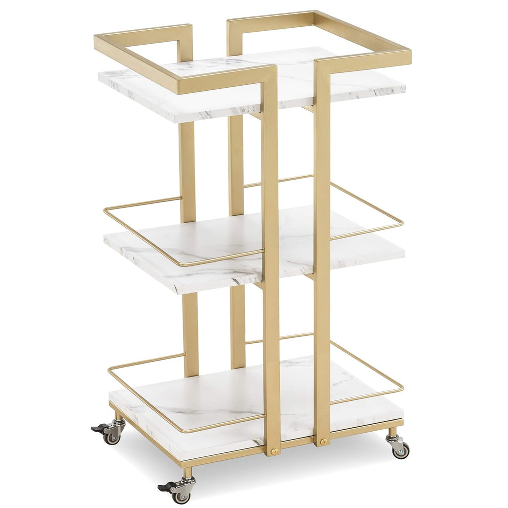 Metal Storage Rolling Cart with Wheels F37793