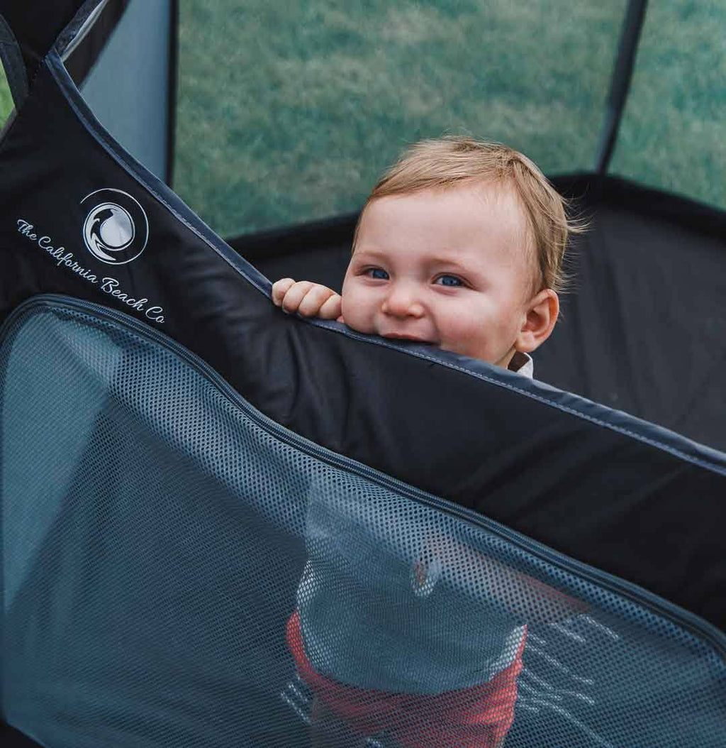Pop-Up Kids Playpen Tent Midnight Black Z58178