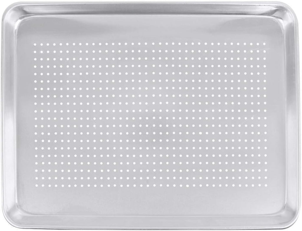 18 x 26 inch Perforated Aluminum Sheet Pan 12 Pack T6092