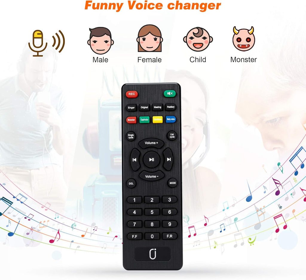 Portable Bluetooth Karaoke Machine PA Speaker System with Microphone A48648