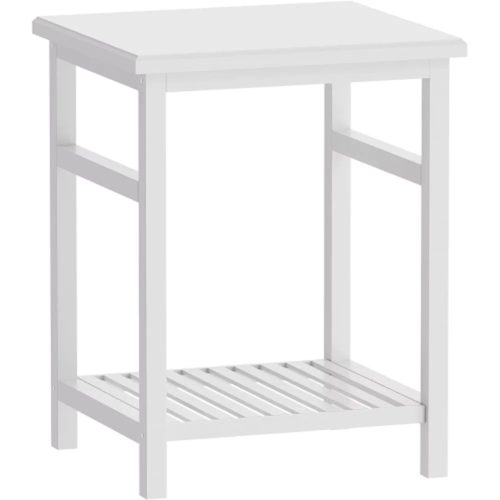 White Bamboo Nightstand J29886