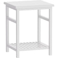White Bamboo Nightstand J29886